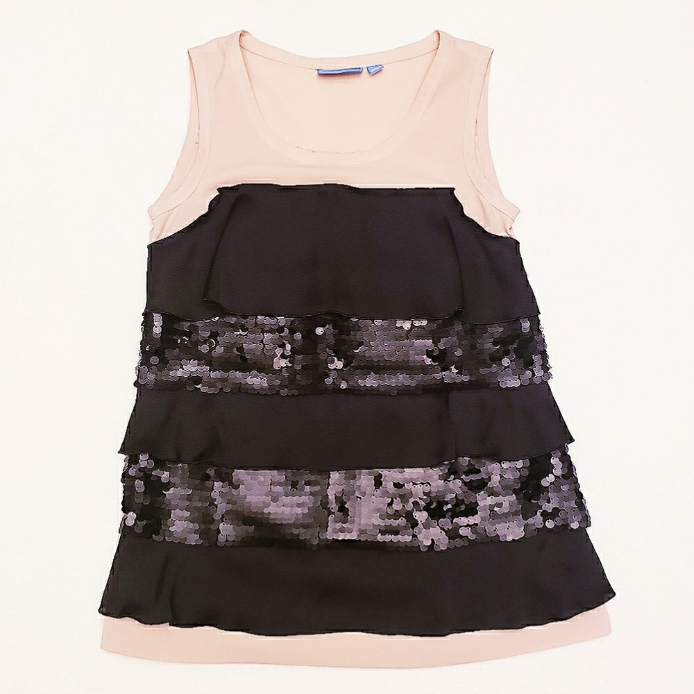 Vera Wang Sequin Blouse